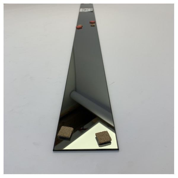 Скляний клин Kunststoffe Grey Crystal Mirror 1245x84mm Yacht Hardware TIZ0449 
