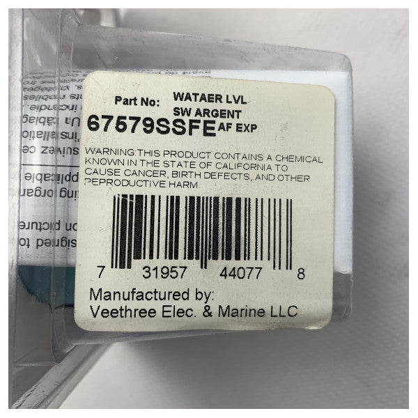 Wskaźnik poziomu paliwa w zbiorniku Veethree agent pro czarny - 67579SSFE