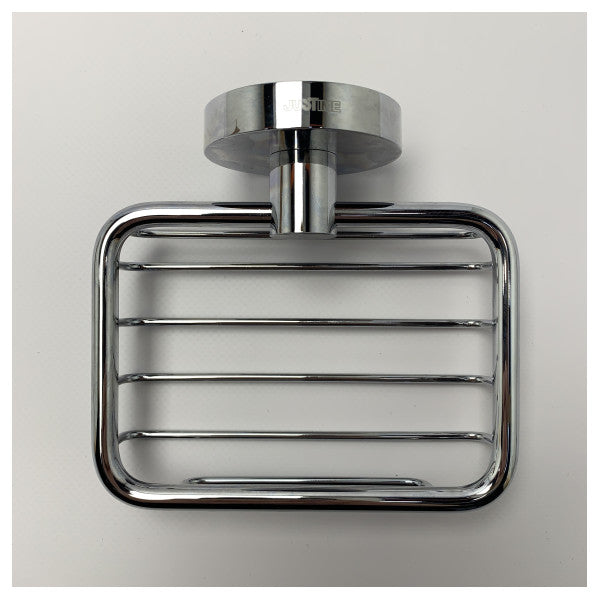 Chromowany koszyk na mydło pod prysznic Justime - 6810-87-80CP