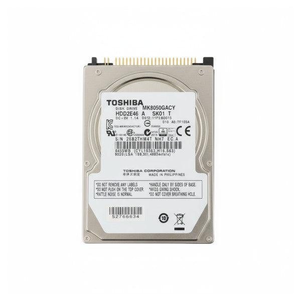 Toshiba 500GB 2.5" SATA Hard Drive for Marine ECDIS - Compatible with Furuno Systems 