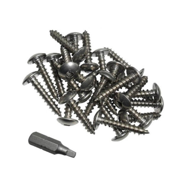 Dock Edge stainless steel mounting screws DE1006F