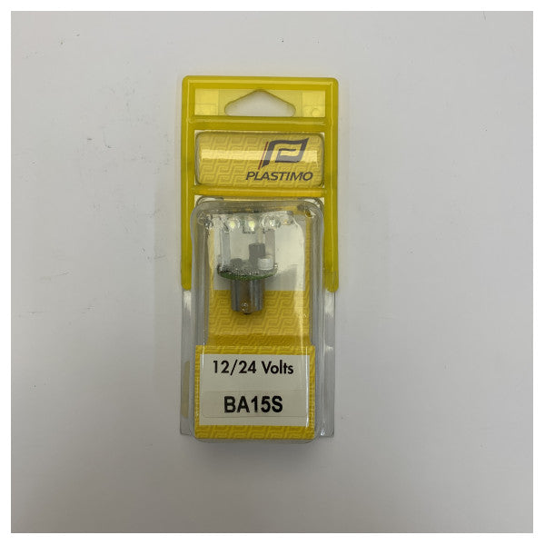 Plastimo BA15S Luz LED de Reemplazo - Iluminación Marina - Certificado Veritas 