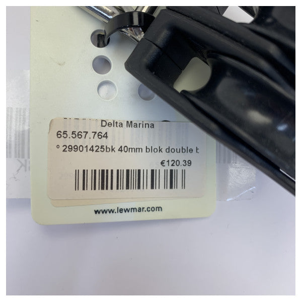 Lewmar İkili Kaldıraç Kontrol Bloğu 40 mm - 10 mm - 29901425BK 