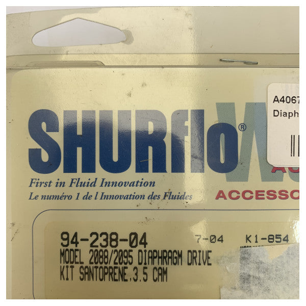 Shurflo 94-238-04 Marine Pump Diaphragma Drive Kit