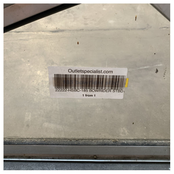 Оригинален Bayliner 185 Bowrider STBD предно стъкло преден прозорец