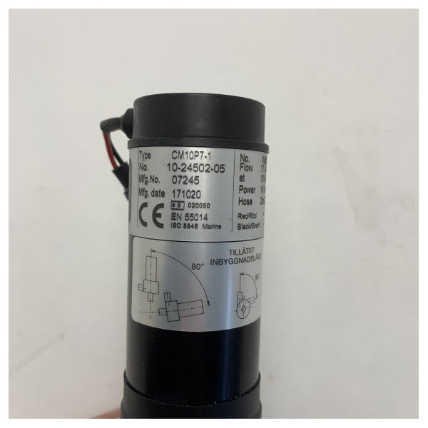 Wytrzymała pompa obiegowa Johnson MP10P7-1 12V