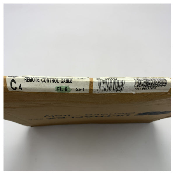 Ultraflex C2 30141U マリン・リモート・コントロール・ケーブル - 耐久性8フィートのボートおよび船舶用耐腐食性スチールケーブル