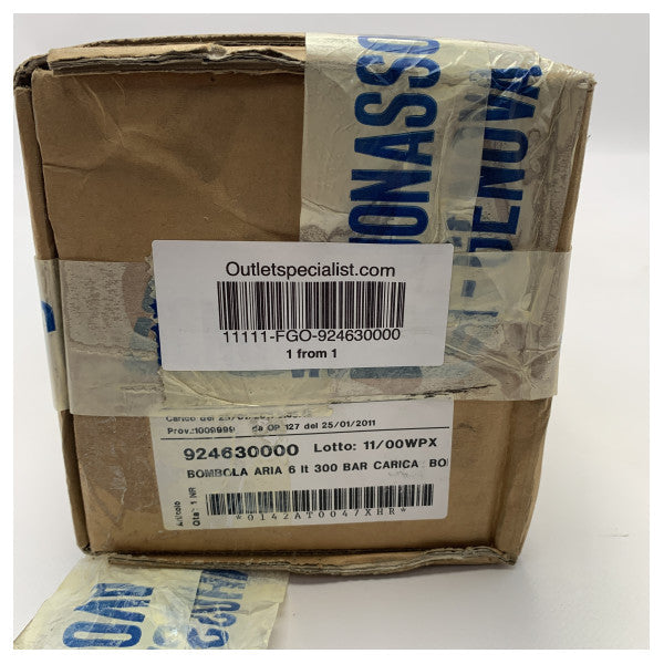 ヨナソーン 6L 300気圧自己救助用ブレスエア・タンク（海上・産業用