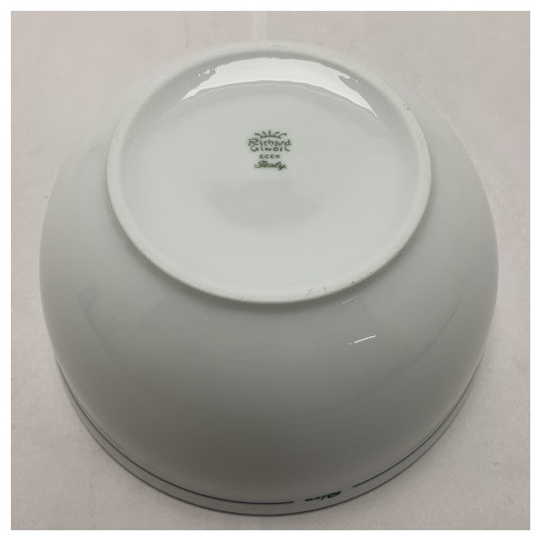 Riva Porcelain Salad Bowl 23cm - Elegant och hållbar marin servis för båtar och yachter