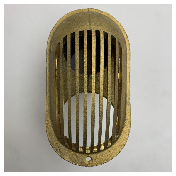 Guidi Brass 2-tommer Marine Sea Plug | havvandsscoop - korrosionsbestandig båddækplade til vandtæt forsegling