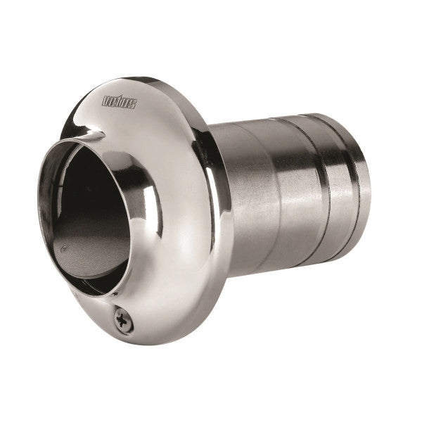 Vetus TRC100SV Stainless Steel 102mm Marine Exhaust Thru-Hull with Backflow Valve