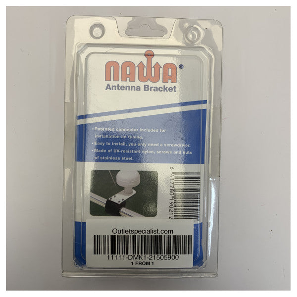Nawa Marine antenneholder 21505900 rustfri stål antennebeslag til båd 