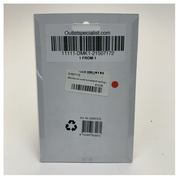 Talamex Plastic Antenna Base for Railing Mounting 21507172 