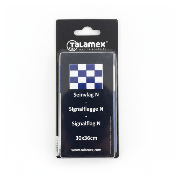 Talamex 27503314 Bandeira de sinalização Bandeira de sinalização N 30x36 