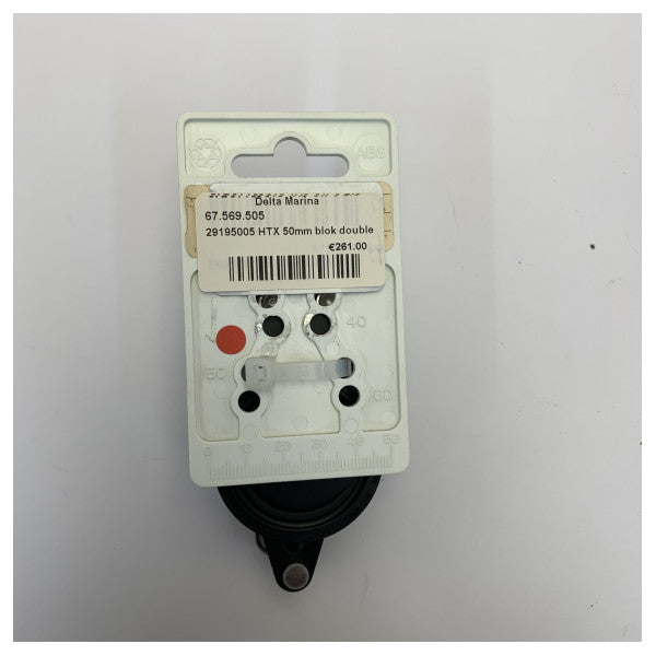 Lewmar HTX 50mm Blokka tal-Ħakma waħda bi Toggle - 29195005 