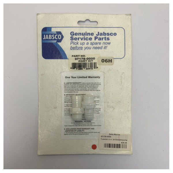 Jabsco 37176-0000 servicesats för marina pumpar Originaldel 