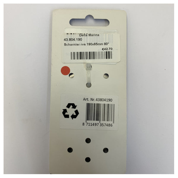 Talamex 43804390 Yacht Hardware Original Packaging