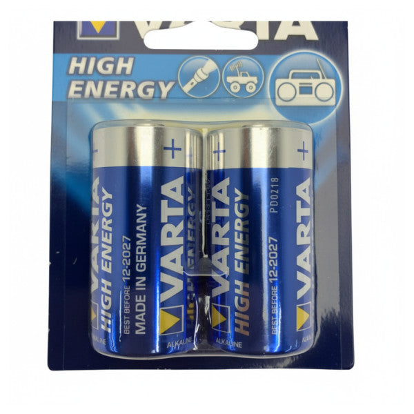 Pilhas Alcalinas Varta C LR14 1,5V Baby Pack de 2 