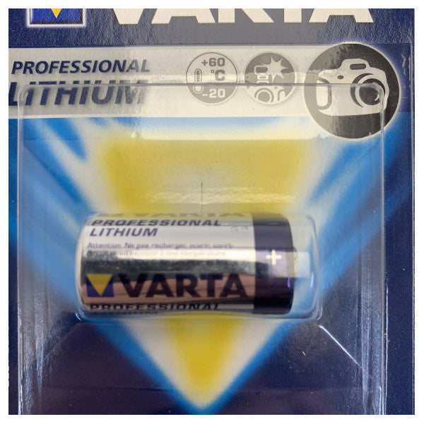 Varta Professional CR123A 3V Lithium Battery High Performance