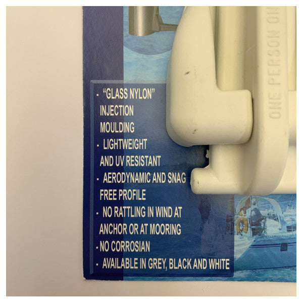 Kompozit Katlanır Merdiven Beyaz - MS050505 