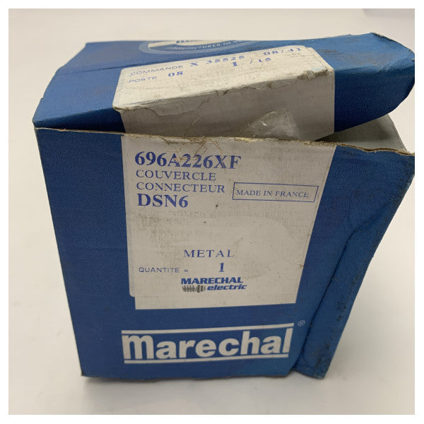Coperchio del connettore metallico cromato di grado marino per Marechal DSN6 - Protezione del connettore elettrico resistente alla corrosione