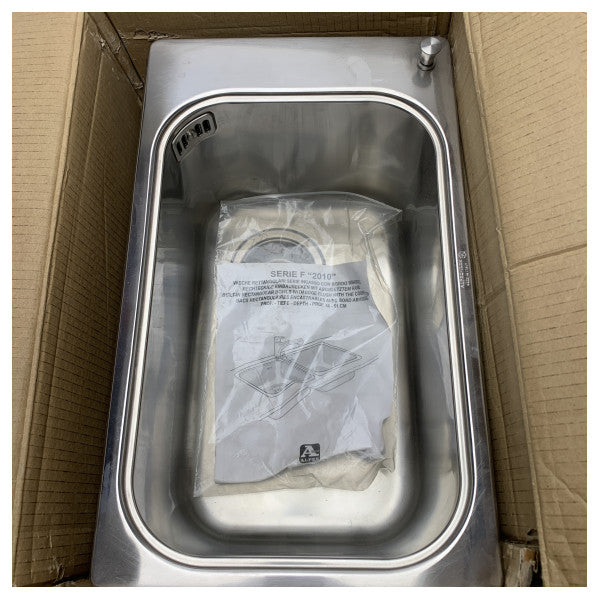 Кухонна раковина з нержавіючої сталі Alpes V50/30S 50 см 