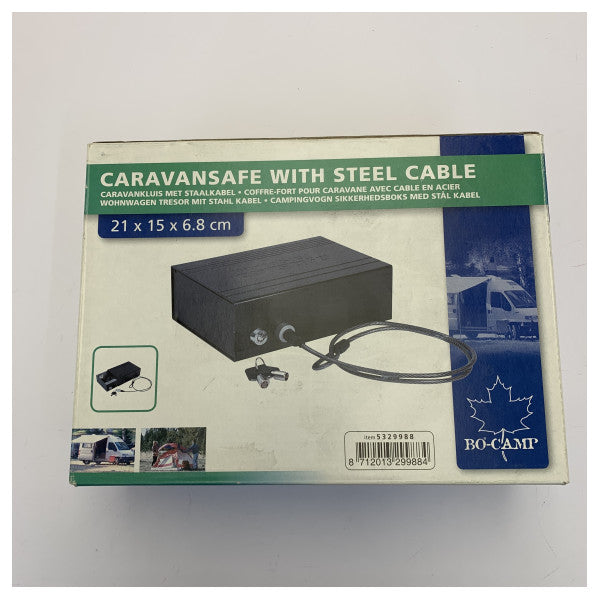 Bo-Camp Seguro com Cabo 21 x 15 x 6.8 cm preto - 5329988 