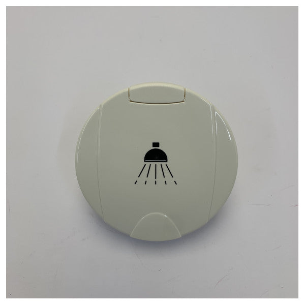 Trem Build-In Dekk Dusjsett Hvit - Yacht Hardware - N0170400 