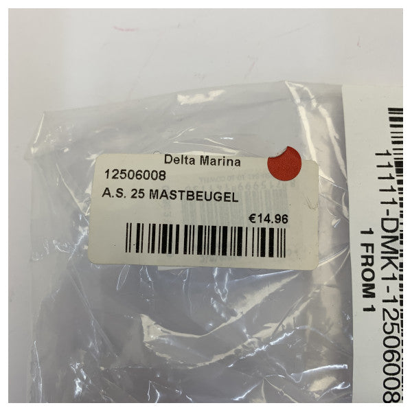 Aqua Signal Serie 25 Mastbeslag Montering Beslag til Navigationslys - 12506008 