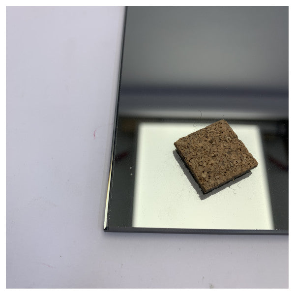 Hanse Yachts Gray Tinted Mirror 507x507mm - Yacht Interior Hardware TIZ0374 