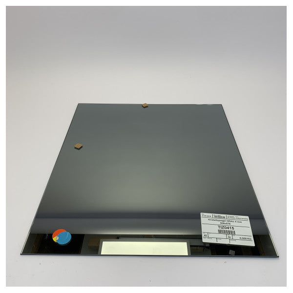 Lasikiila muoville Grey Crystal Mirror 4mm 508x578mm Hanse Yachtsille - TIZ041 