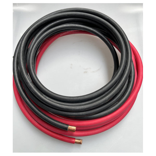 Kit de cable de batería 4x 70 mm2 10 metros 2x rojo 2x negro