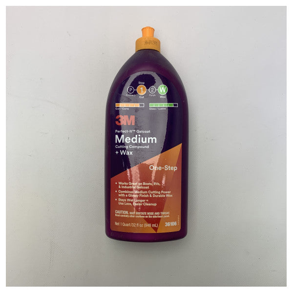 3M Perfect-It gelcoat medium cutting compound | wax - 36106