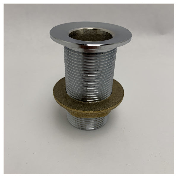 Guidi の海洋の等級 1 1/4 インチのクロムめっきされた黄銅のコックピットの海水の下水管のコネクター船そしてボートのため