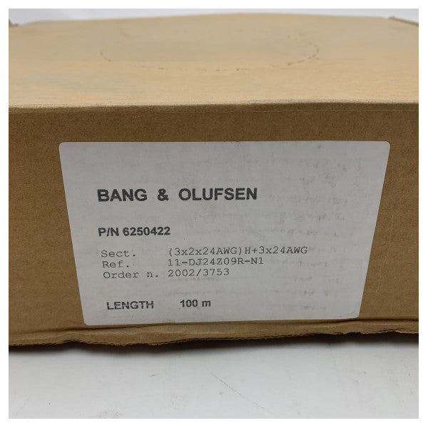 Bang and Olufsen 高品質ML BOケーブル100m - 耐久性、防水性、柔軟性に優れた海上用銅線
