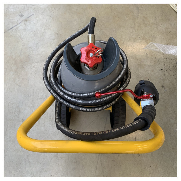 ABS CO2車輪付き消火器 20 kg B - SG00272 