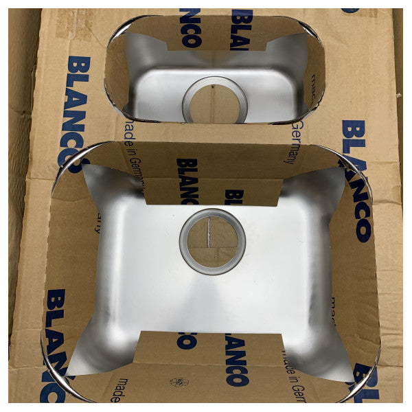 ブランコ Blancoviva 6 F 18/10ステンレス鋼マリンシンク - 耐久性、耐腐食性ボートキッチンバジン