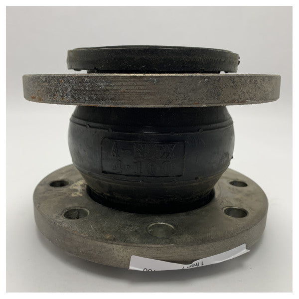 Flexibler EPDM-Kompensator DN100 | Langlebiger Kompensator für Marine- und Industrierohre PN10