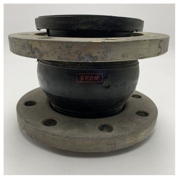 Flexibler EPDM-Kompensator DN100 | Langlebiger Kompensator für Marine- und Industrierohre PN10