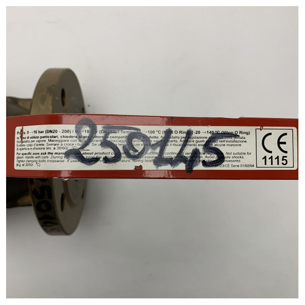 Guidi の海洋の適用のための PTFE のシールが付いている良質のステンレス鋼の球弁 DN50