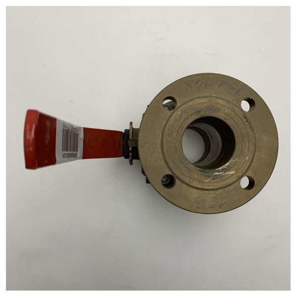 Guidi の海洋の適用のための PTFE のシールが付いている良質のステンレス鋼の球弁 DN50