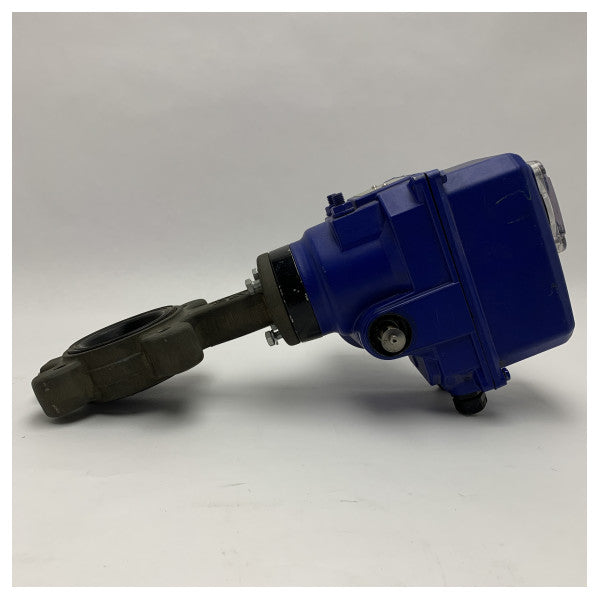 Marine Bronzeventil mit elektrischem Antrieb IP67 - DN65, 6 Bar Druck, langlebiges Offshore Marine Regelventil