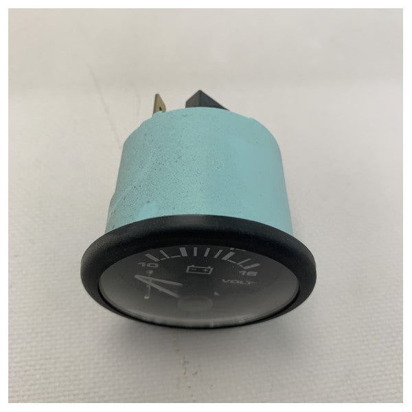 Honda Marine Analog Voltmeter 10-16V for Battery Monitoring- Durable Boat Voltage Meter - 72381F