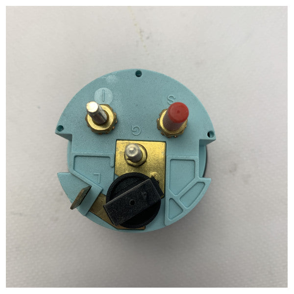 Honda Marine Analog Voltmeter 10-16V for Battery Monitoring- Durable Boat Voltage Meter - 72381F