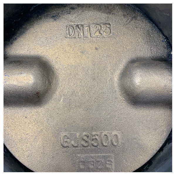 バーナード 高品質 DN125 船舶用ウェーハバタフライバルブ EPDMライナー付き バーナードコントロールズ 230V アクチュエーター付き