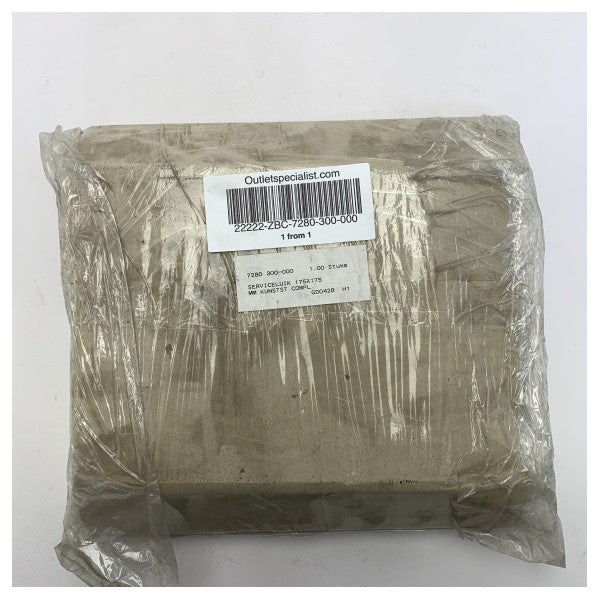 Durable 175x175mm Plastic Marine Access Hatch - Weatherproof & Corrosion Resistant