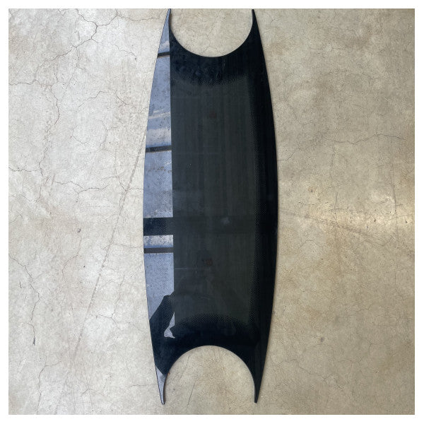 Riva Vetro Oval Glass Hull Plate  342 x 1149 x MM10 - 82249 