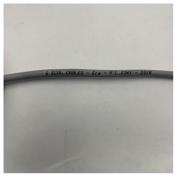 كابل هاتف بحري من الدرجة البحرية TRR 2 أزواج 133 متر - كابل اتصالات بحرية مرن ودائم 