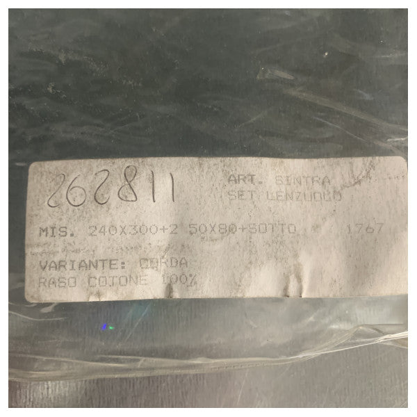 Премиум комплект памучни чаршафи за двойно легло Capitani 240x300 cm - дишащи и издръжливи морски спални принадлежности с калъфки за възглавници