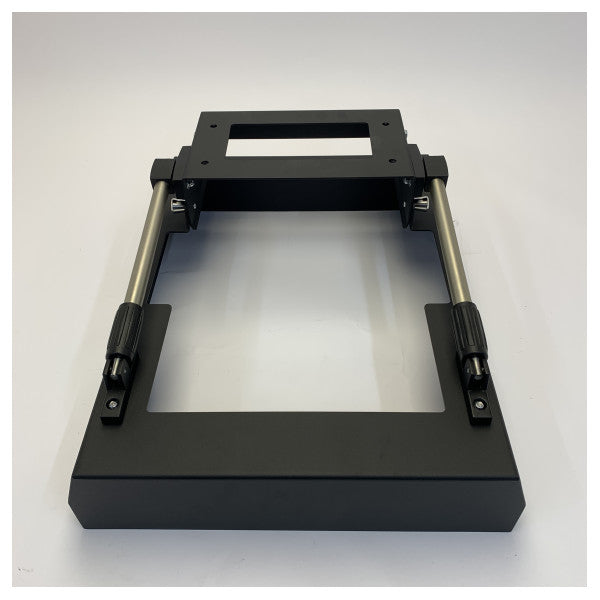 River Radar Monitor Bracket P12-2012 - Adjustable Marine Monitor Mount - Black Powder 